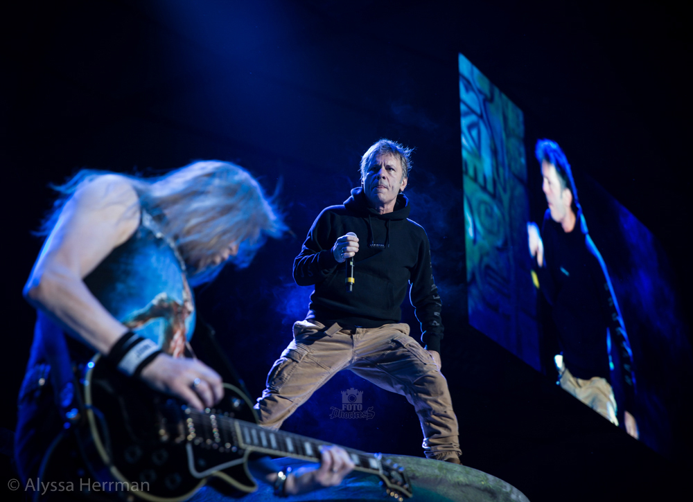 Iron Maiden, Tacoma Dome, photo by Alyssa Herrman