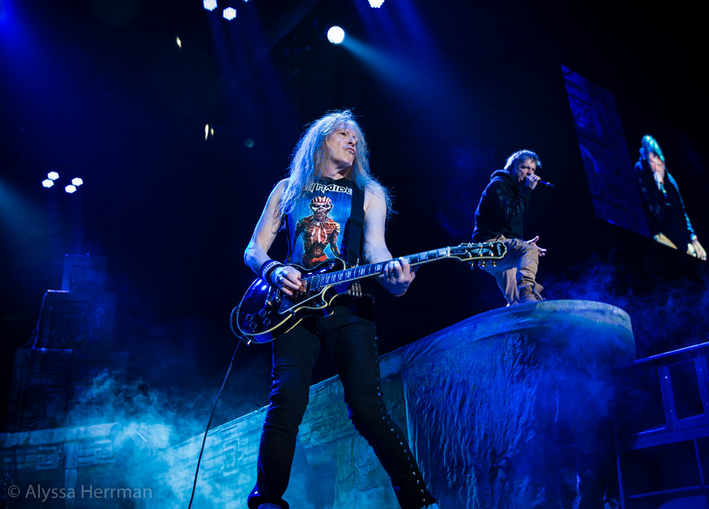 Iron Maiden, Tacoma Dome, photo by Alyssa Herrman