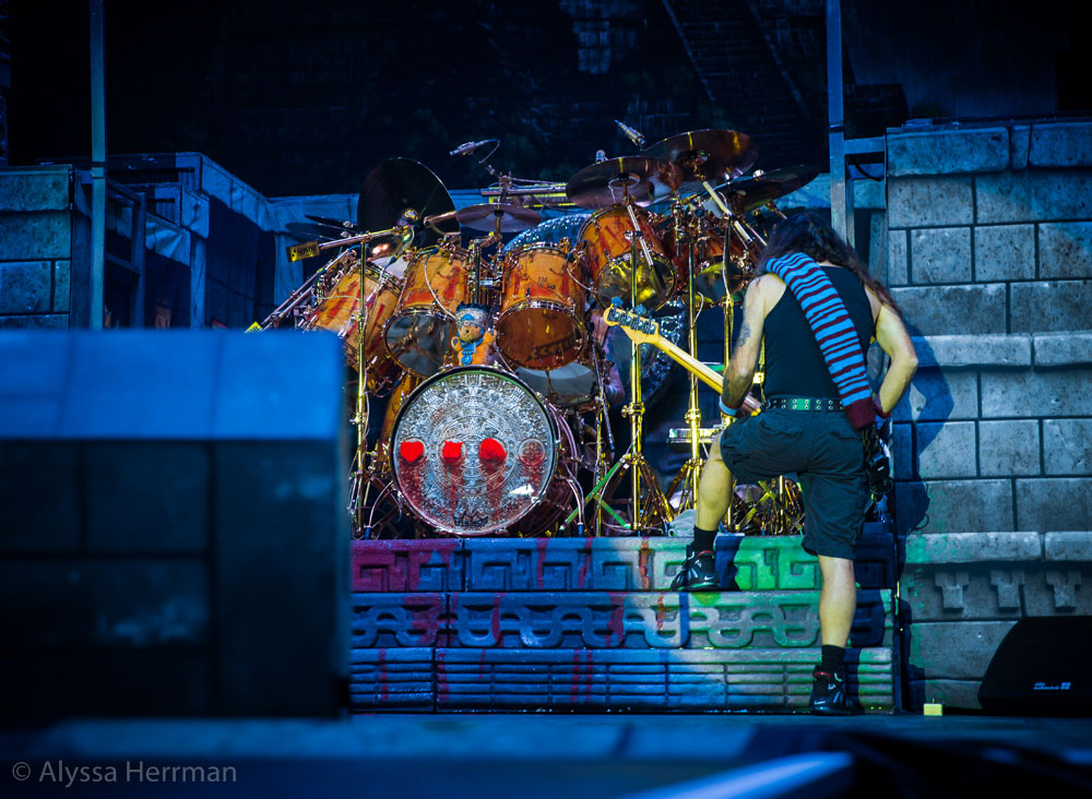 Iron Maiden, Tacoma Dome, photo by Alyssa Herrman