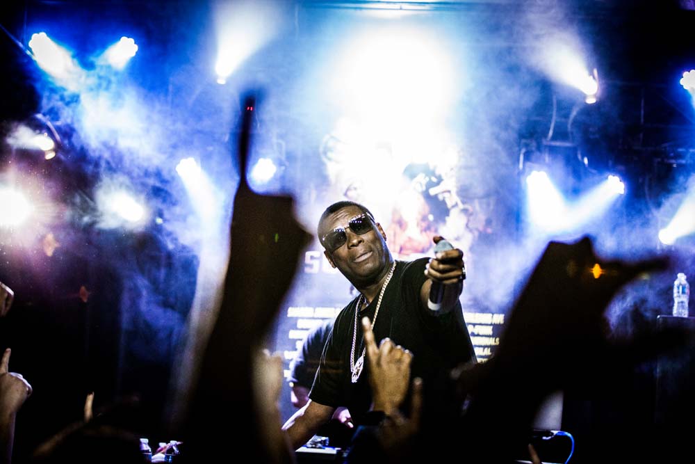Jay Electronica, Dante's, Soul'd Out Music Festival, photo by Sam Gehrke