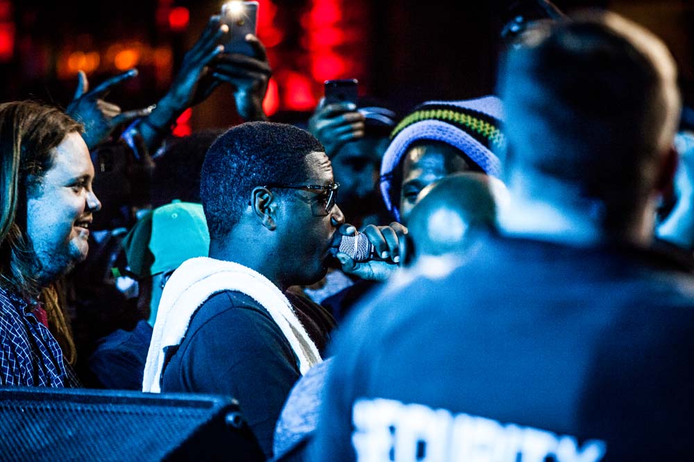 Jay Electronica, Dante's, Soul'd Out Music Festival, photo by Sam Gehrke