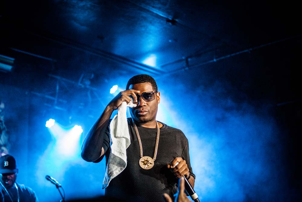 Jay Electronica, Dante's, Soul'd Out Music Festival, photo by Sam Gehrke