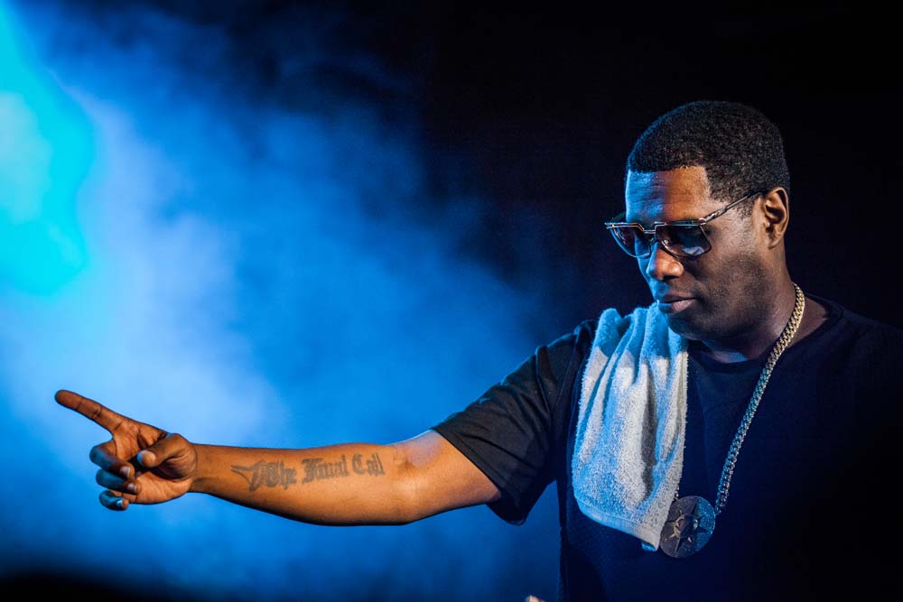 Jay Electronica, Dante's, Soul'd Out Music Festival, photo by Sam Gehrke