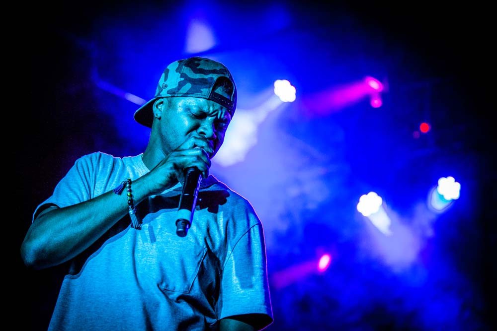 BJ The Chicago Kid, Dante's, Soul'd Out Music Festival, photo by Sam Gehrke