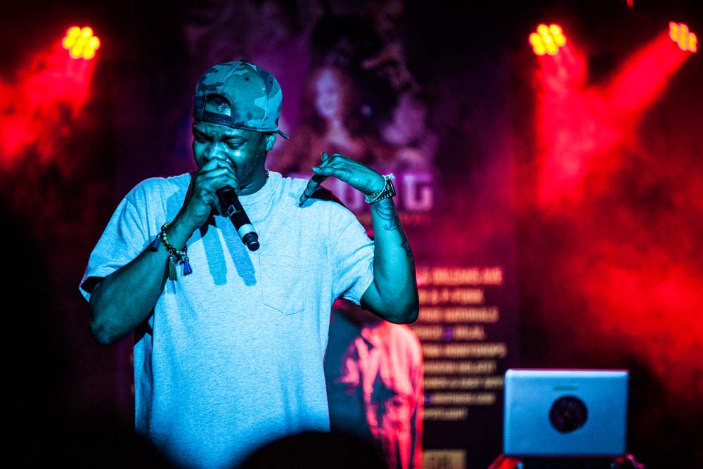 BJ The Chicago Kid, Dante's, Soul'd Out Music Festival, photo by Sam Gehrke