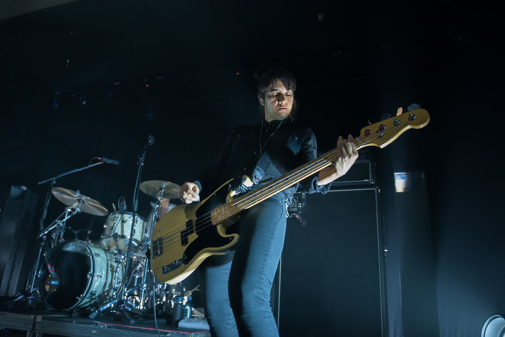 Savages, Wonder Ballroom, photo by Jeff Ryan