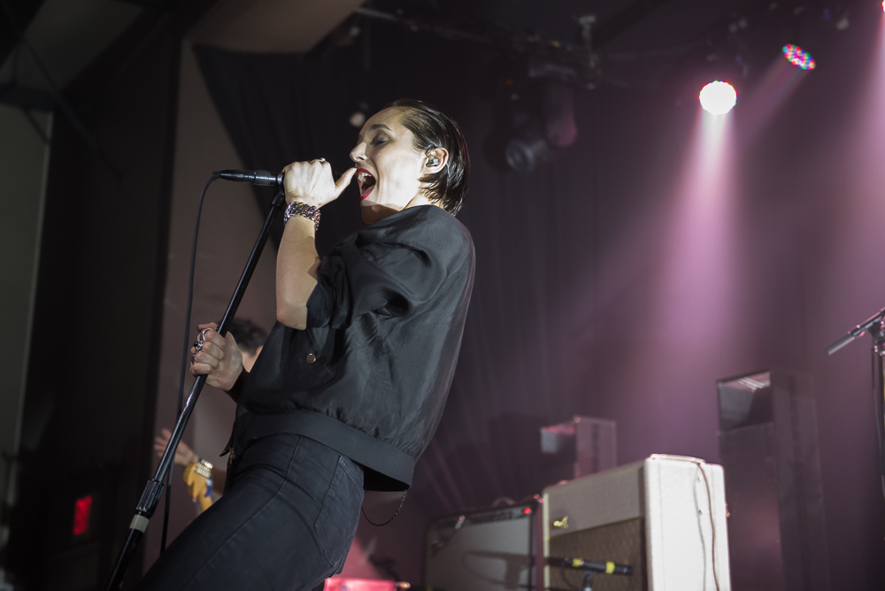 Savages, Wonder Ballroom, photo by Jeff Ryan