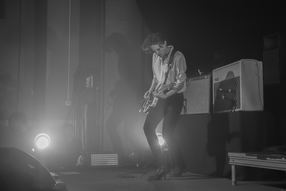 Savages, Wonder Ballroom, photo by Jeff Ryan