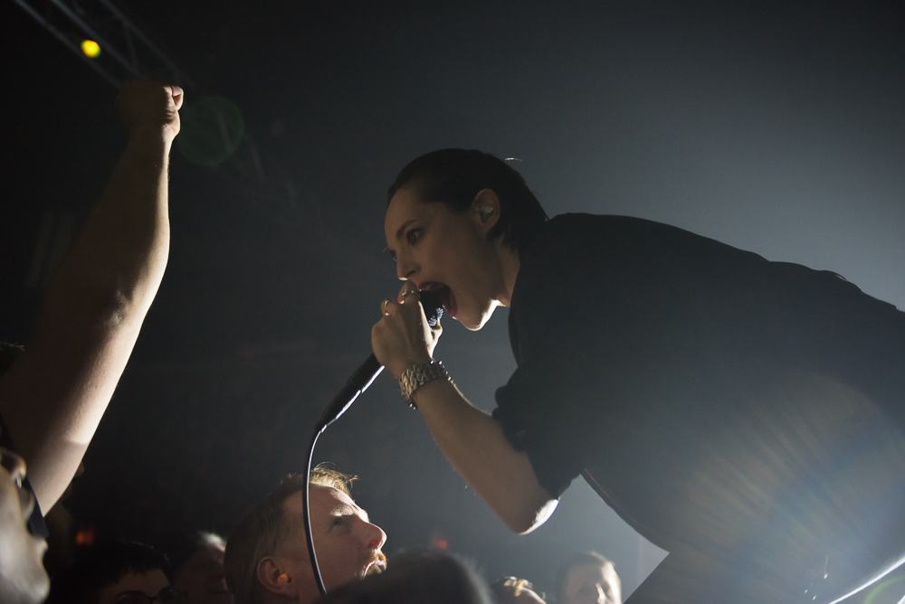Savages, Wonder Ballroom, photo by Jeff Ryan