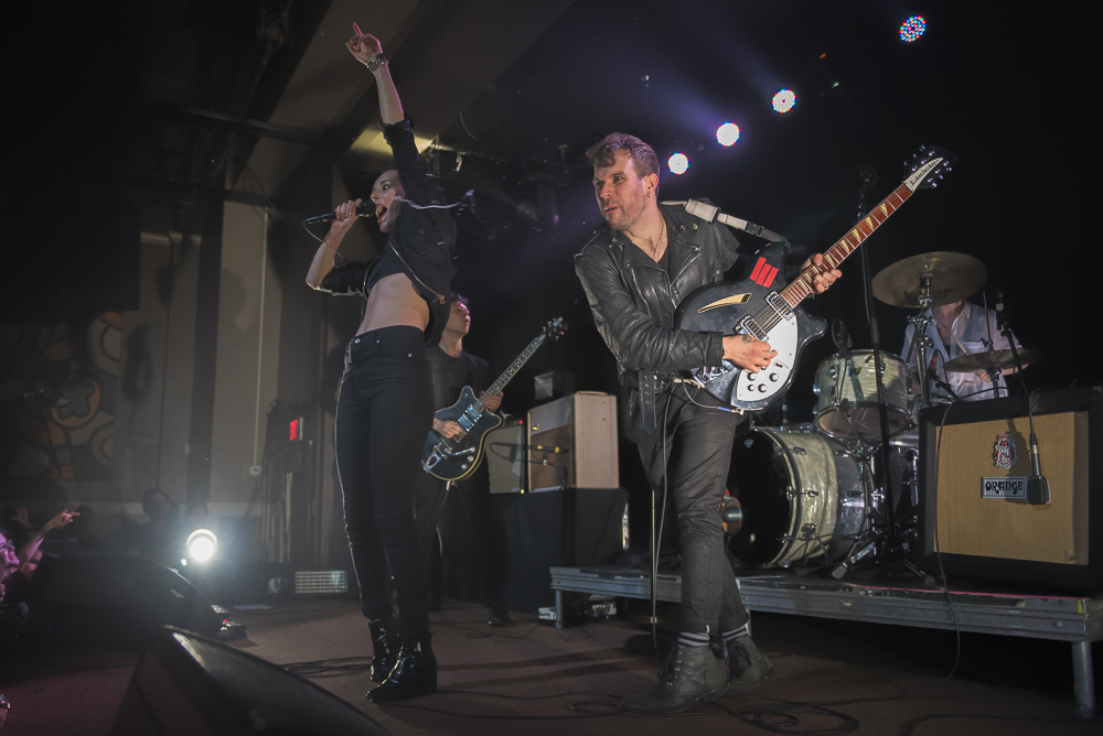 Savages, Wonder Ballroom, photo by Jeff Ryan