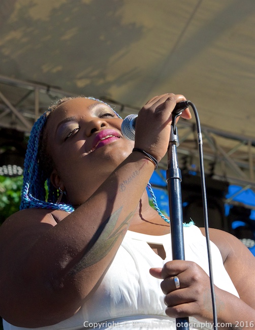 Grace Love & The True Loves, Waterfront Blues Festival, Tom McCall Waterfront Park, photo by John Alcala