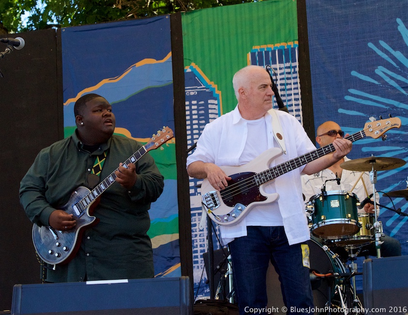 Christone "Kingfish" Ingram, Waterfront Blues Festival, Tom McCall Waterfront Park, photo by John Alcala