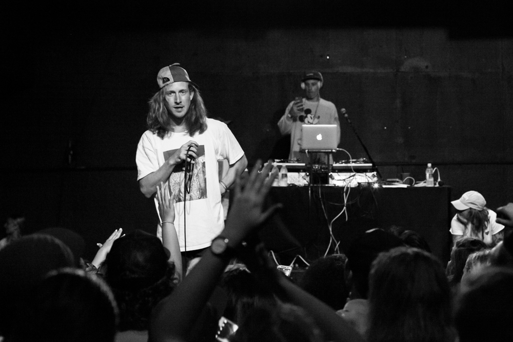 Asher Roth, Hawthorne Theatre, photo by Blake Sourisseau