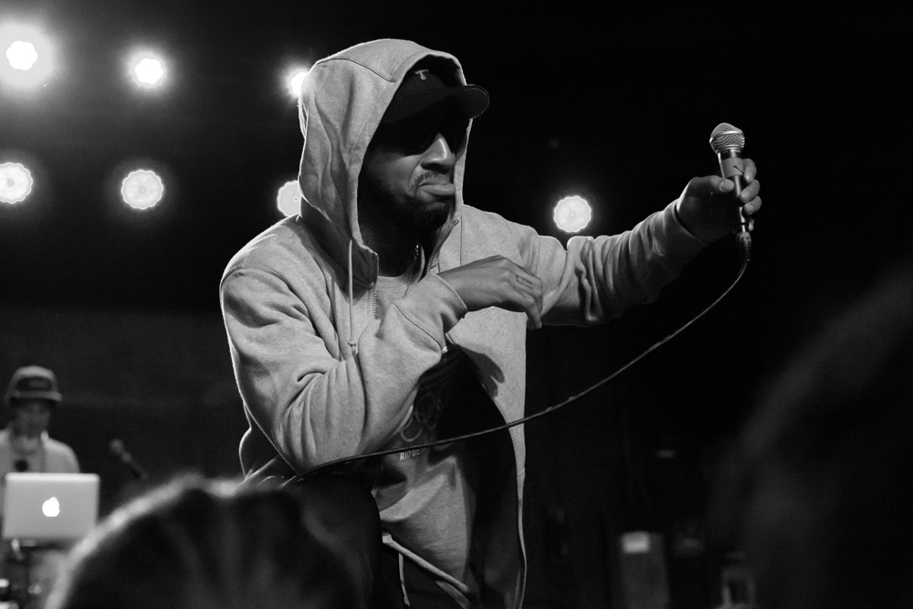 Larry June, Hawthorne Theatre, photo by Blake Sourisseau
