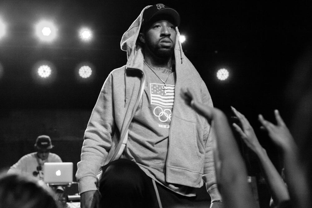 Larry June, Hawthorne Theatre, photo by Blake Sourisseau