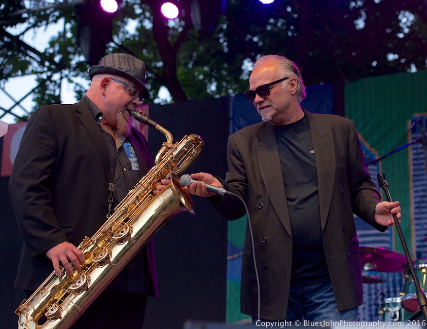 Curtis Salgado, Waterfront Blues Festival, Tom McCall Waterfront Park, photo by John Alcala