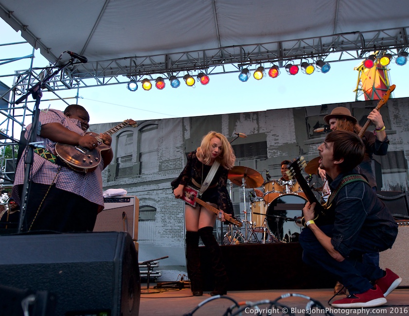 Christone "Kingfish" Ingram, Ty Curtis, Waterfront Blues Festival, Tom McCall Waterfront Park, photo by John Alcala