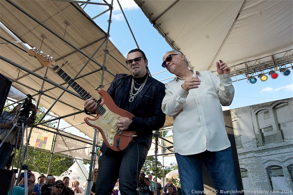 Curtis Salgado, Waterfront Blues Festival, Tom McCall Waterfront Park, photo by John Alcala