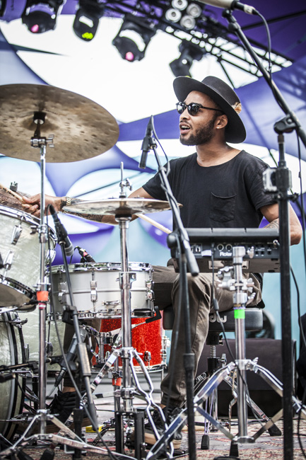 Cory Henry, Pickathon, Pendarvis Farm, photo by Sam Gehrke