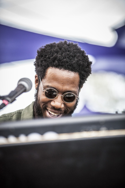 Cory Henry, Pickathon, Pendarvis Farm, photo by Sam Gehrke