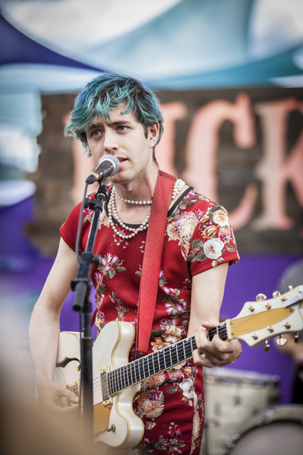 Ezra Furman, Pickathon, Pendarvis Farm, photo by Sam Gehrke