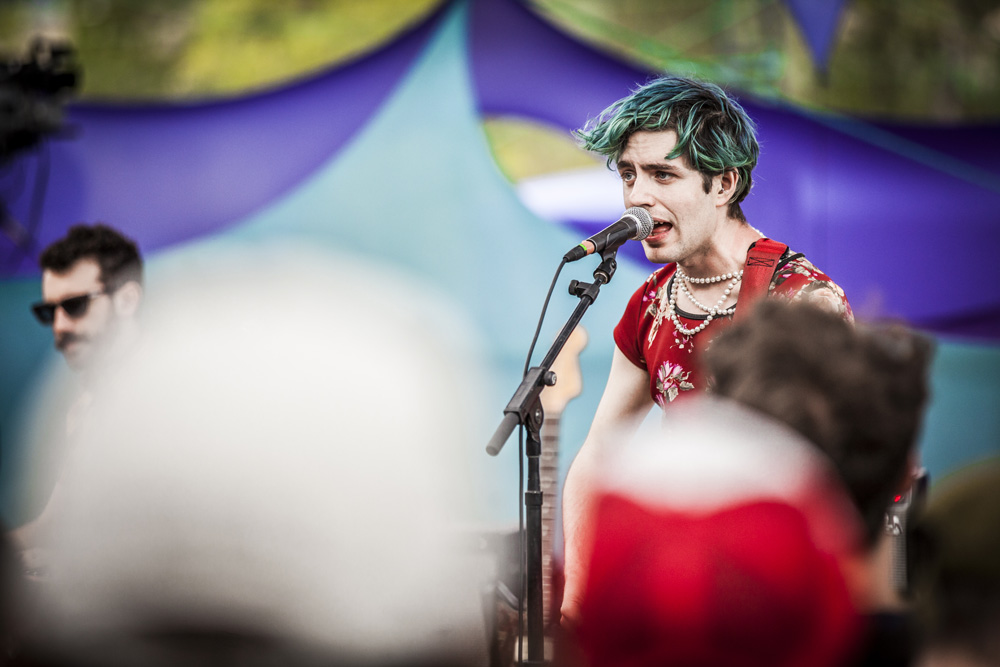 Ezra Furman, Pickathon, Pendarvis Farm, photo by Sam Gehrke