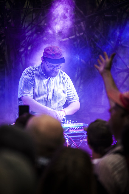 Dan Deacon, Pickathon, Pendarvis Farm, photo by Sam Gehrke