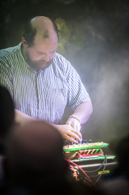 Dan Deacon, Pickathon, Pendarvis Farm, photo by Sam Gehrke