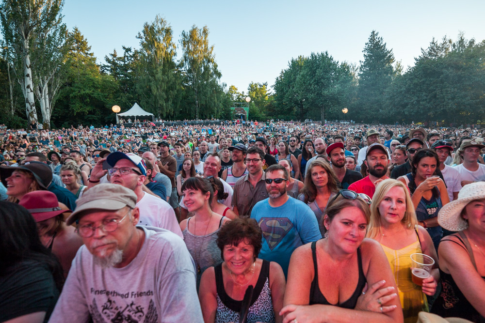 Band of Horses, Edgefield Amphitheater, photo by Blake Sourisseau