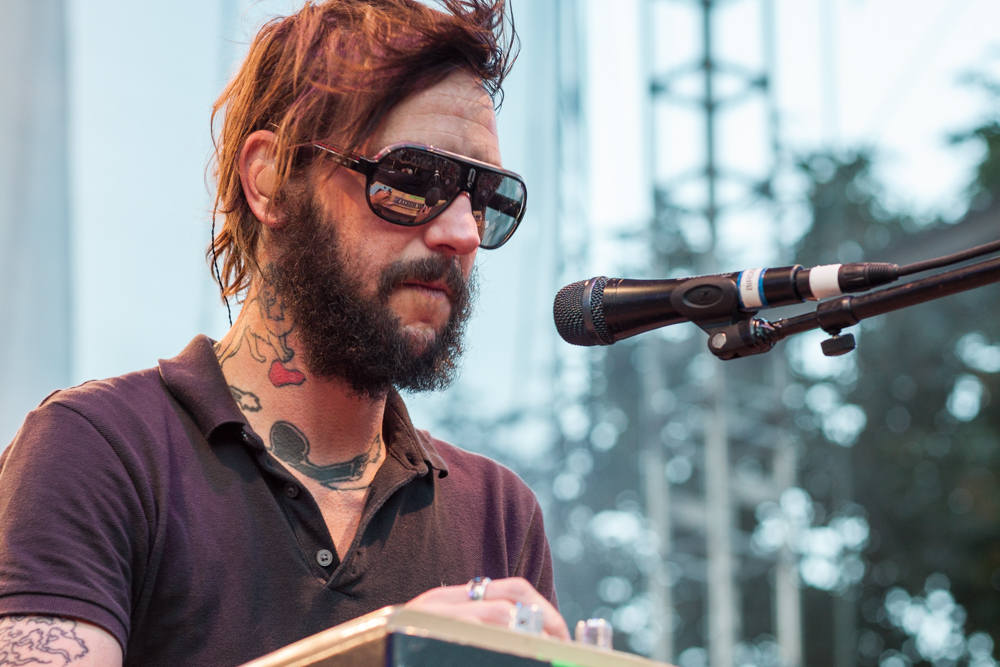 Band of Horses, Edgefield Amphitheater, photo by Blake Sourisseau