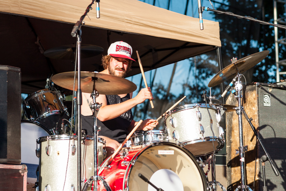 The Wild Feathers, Edgefield Amphitheater, photo by Blake Sourisseau