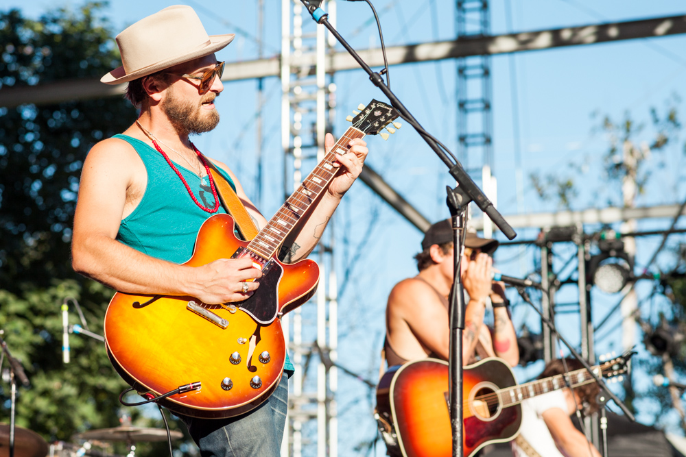 The Wild Feathers, Edgefield Amphitheater, photo by Blake Sourisseau