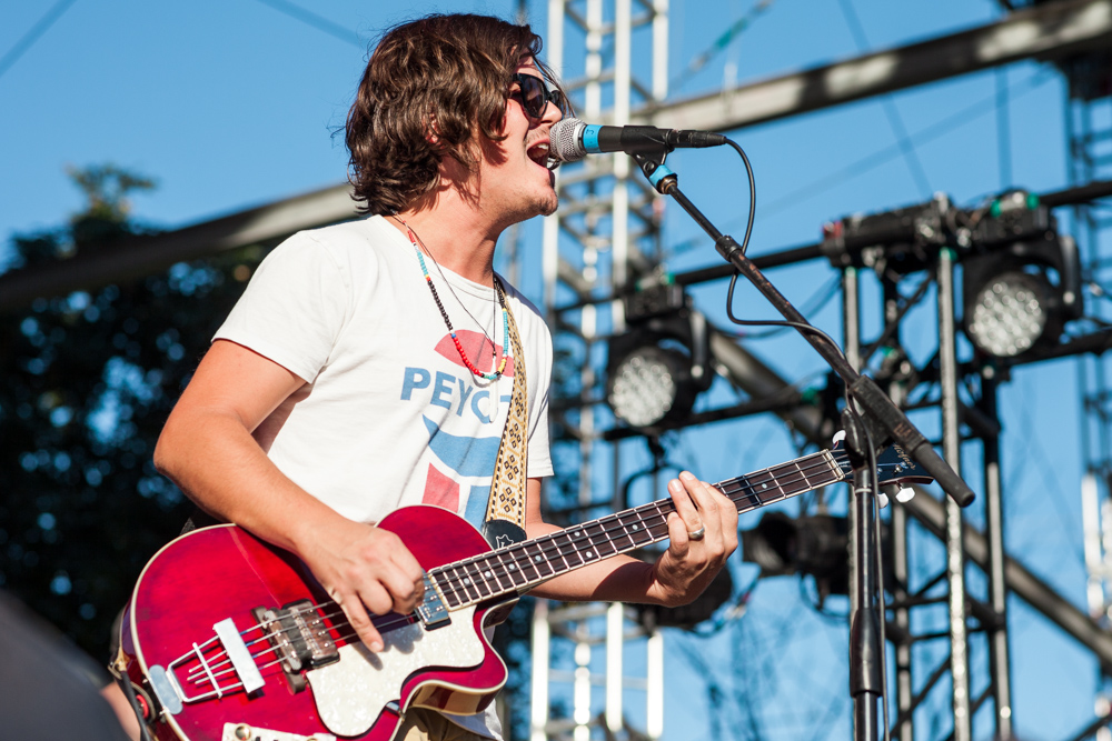 The Wild Feathers, Edgefield Amphitheater, photo by Blake Sourisseau