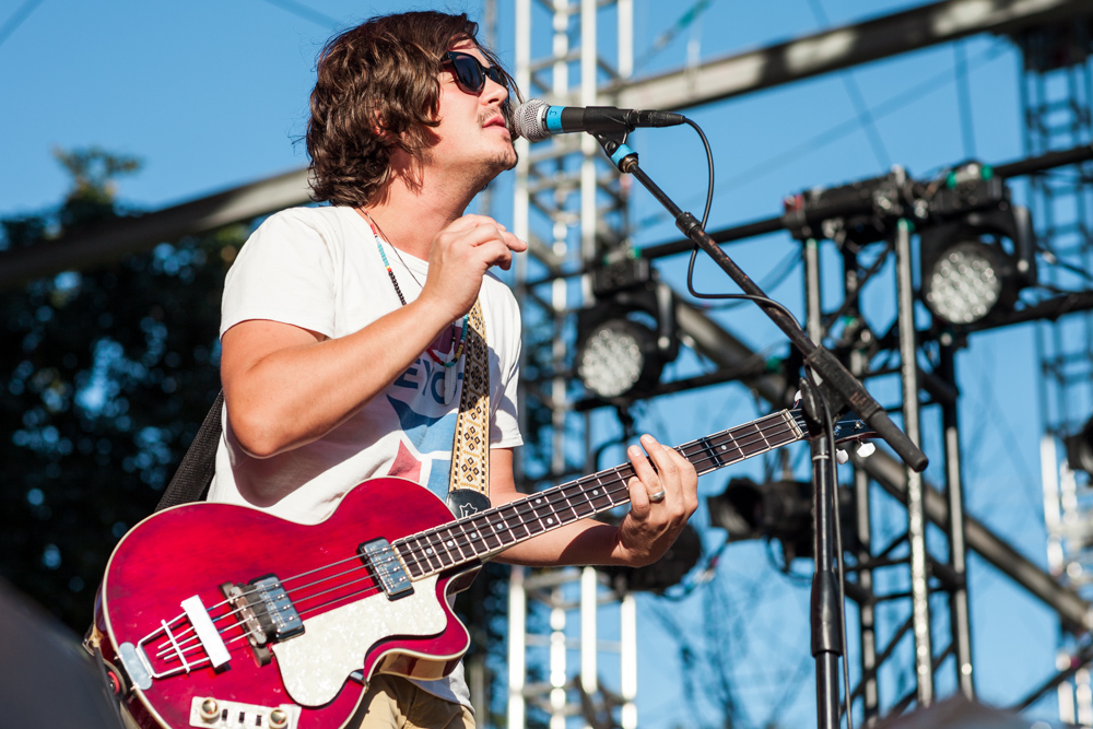The Wild Feathers, Edgefield Amphitheater, photo by Blake Sourisseau