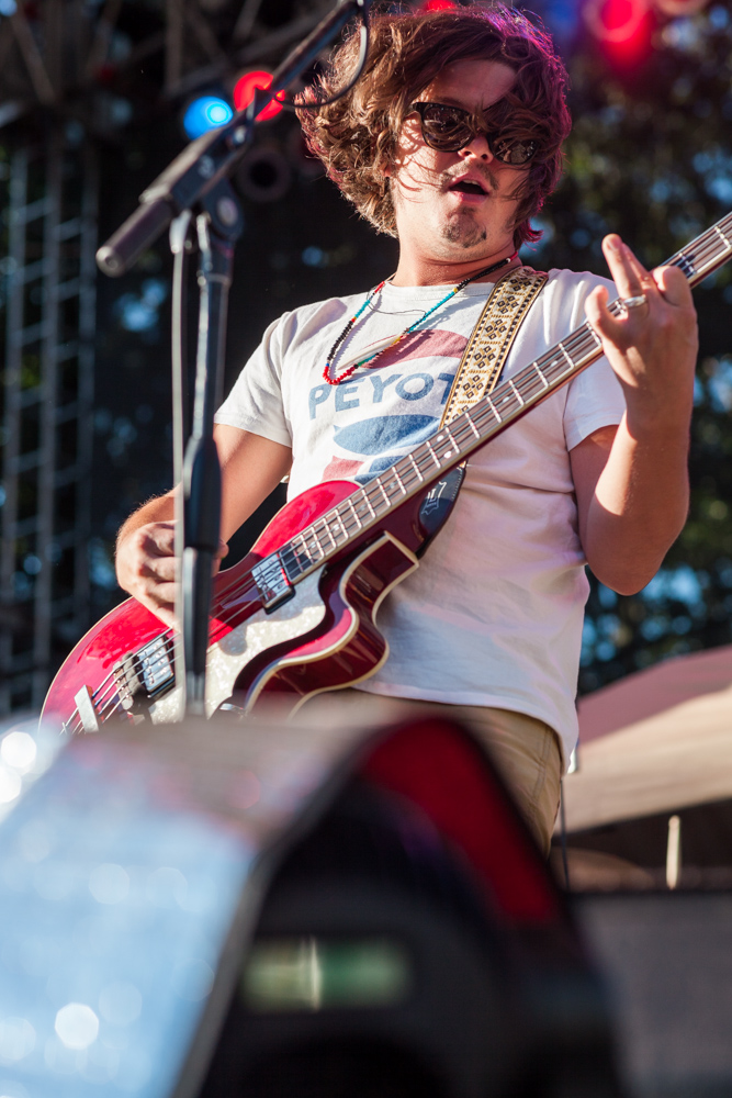The Wild Feathers, Edgefield Amphitheater, photo by Blake Sourisseau