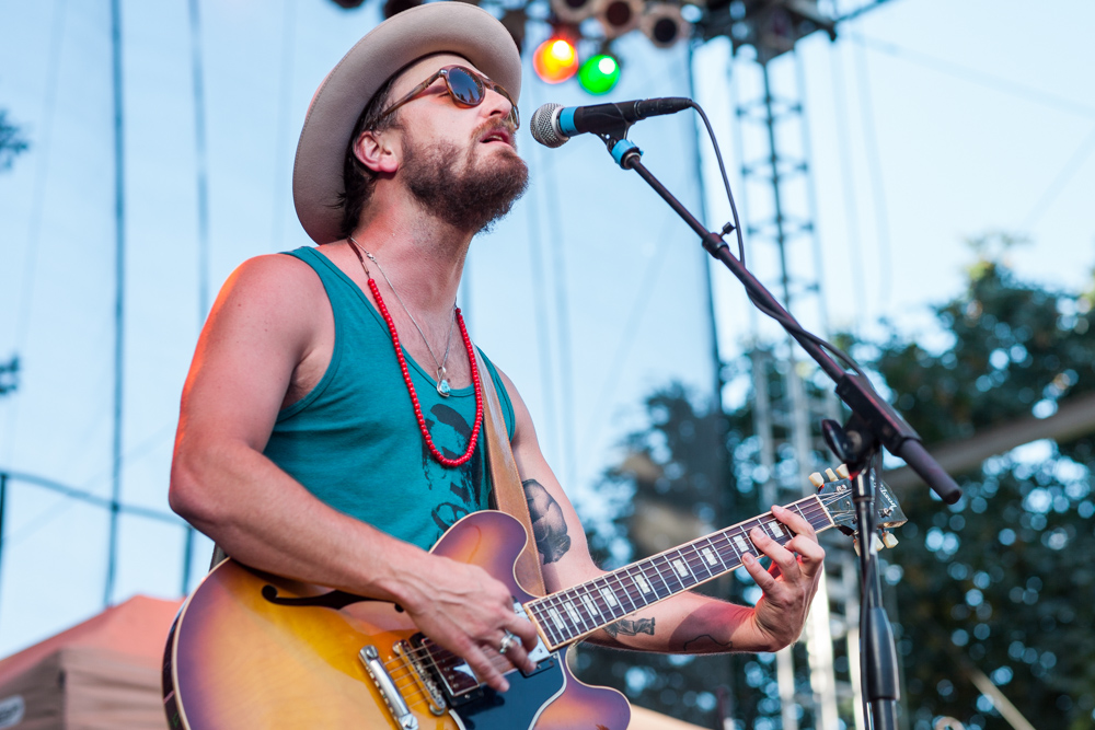 The Wild Feathers, Edgefield Amphitheater, photo by Blake Sourisseau