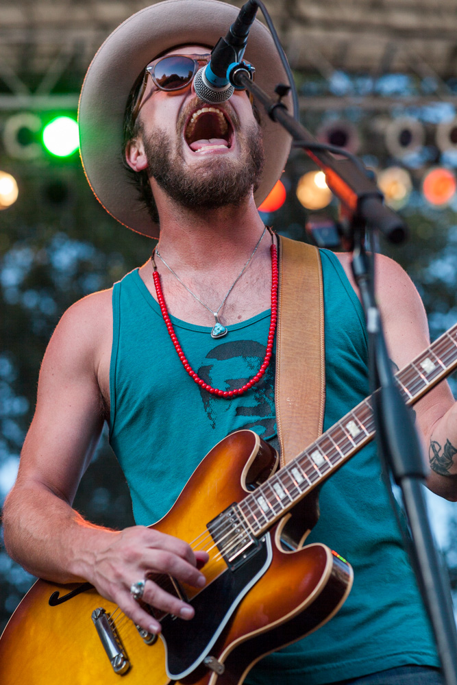 The Wild Feathers, Edgefield Amphitheater, photo by Blake Sourisseau