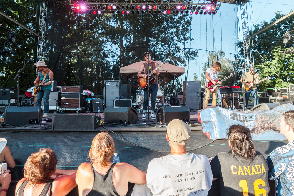 The Wild Feathers, Edgefield Amphitheater, photo by Blake Sourisseau
