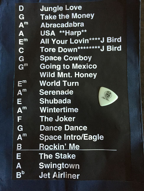 Steve Miller, Edgefield Amphitheater, photo by John Alcala