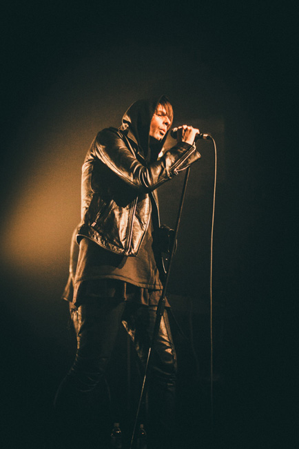 Cold Cave, Wonder Ballroom, photo by Tojo Andrianarivo