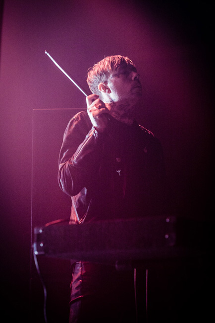 Cold Cave, Wonder Ballroom, photo by Tojo Andrianarivo