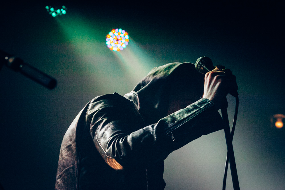 Cold Cave, Wonder Ballroom, photo by Tojo Andrianarivo