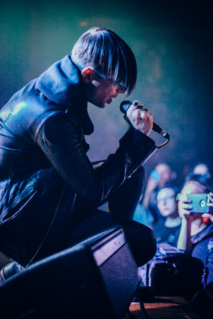 Cold Cave, Wonder Ballroom, photo by Tojo Andrianarivo