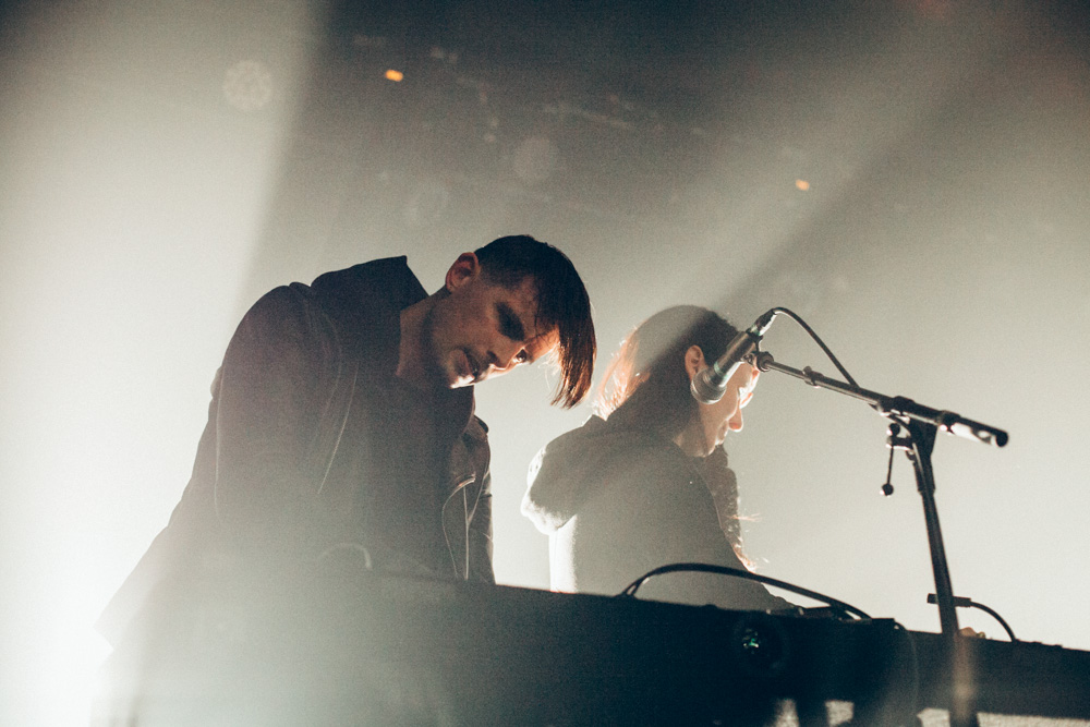 Cold Cave, Wonder Ballroom, photo by Tojo Andrianarivo
