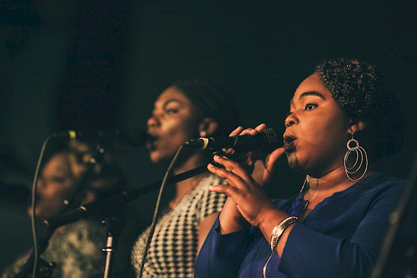 A scene from the inaugural Portland Black Music Festival at the Mission Theater in September 2016—click to see more photos by Tojo Andrianarivo