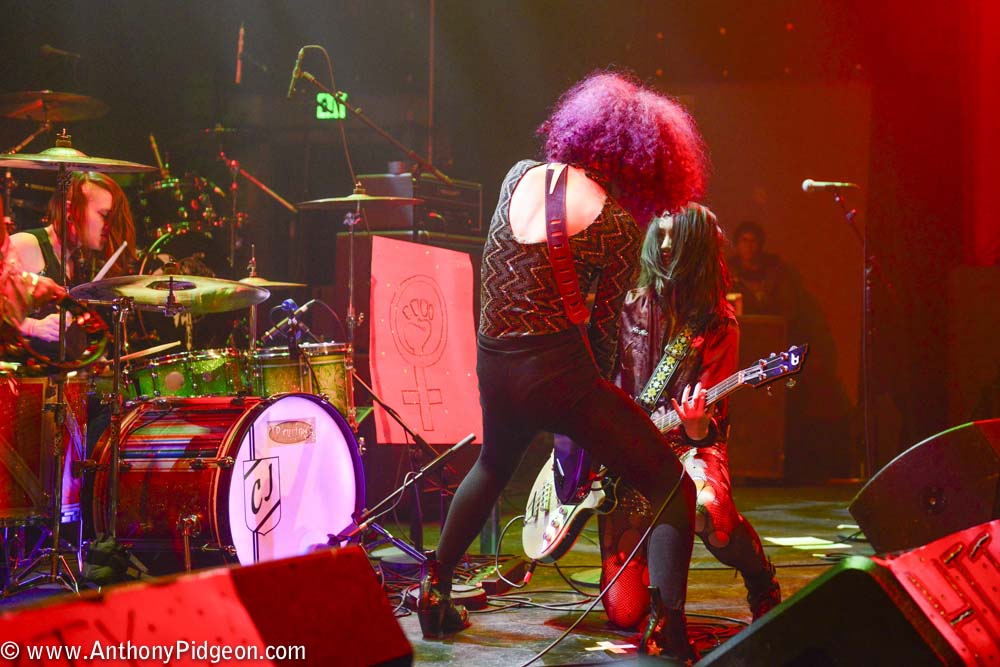 Glam Skanks, Revolution Hall, photo by Anthony Pidgeon