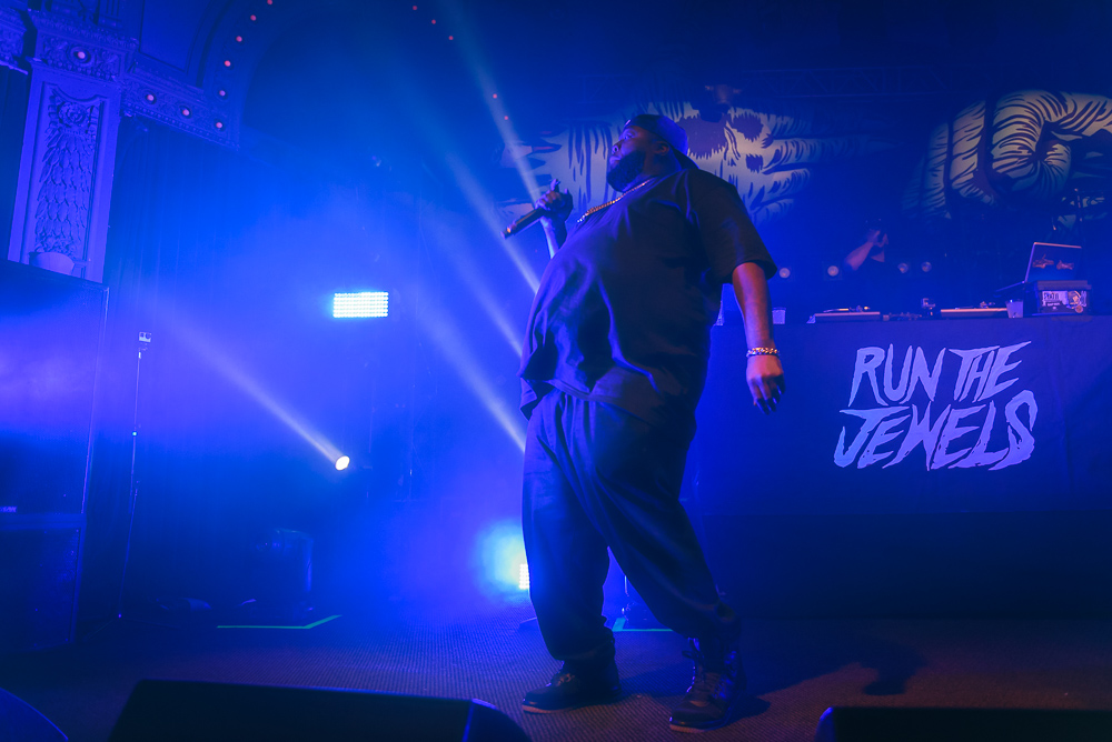 Run The Jewels, Crystal Ballroom, photo by Jeff Ryan