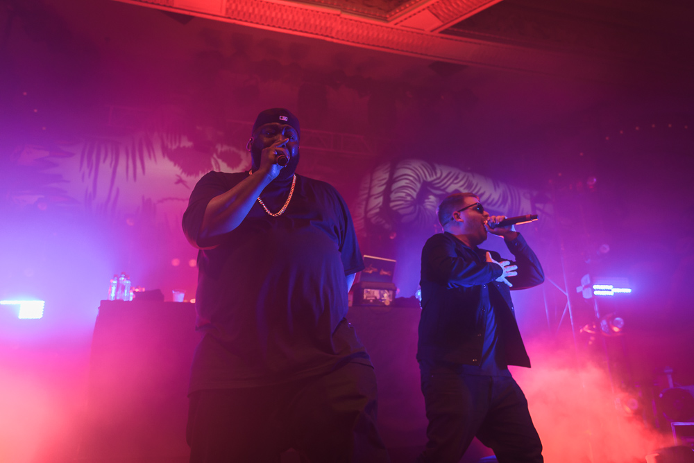 Run The Jewels, Crystal Ballroom, photo by Jeff Ryan