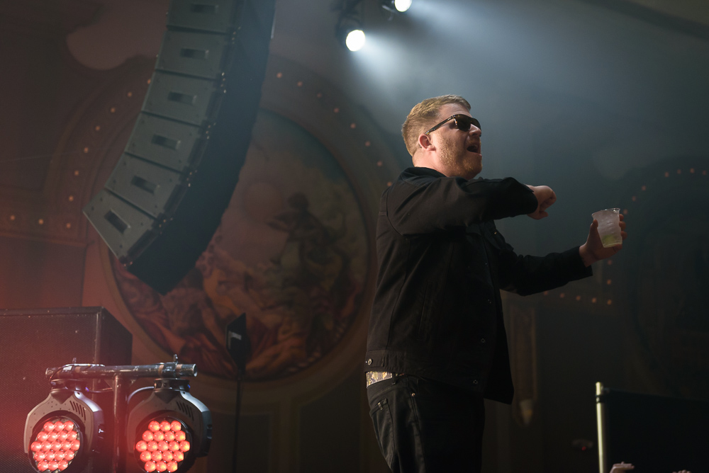 Run The Jewels, Crystal Ballroom, photo by Jeff Ryan