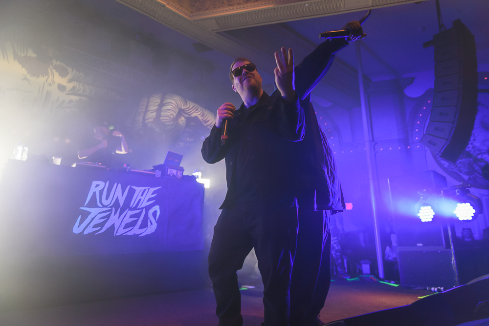 Run The Jewels, Crystal Ballroom, photo by Jeff Ryan